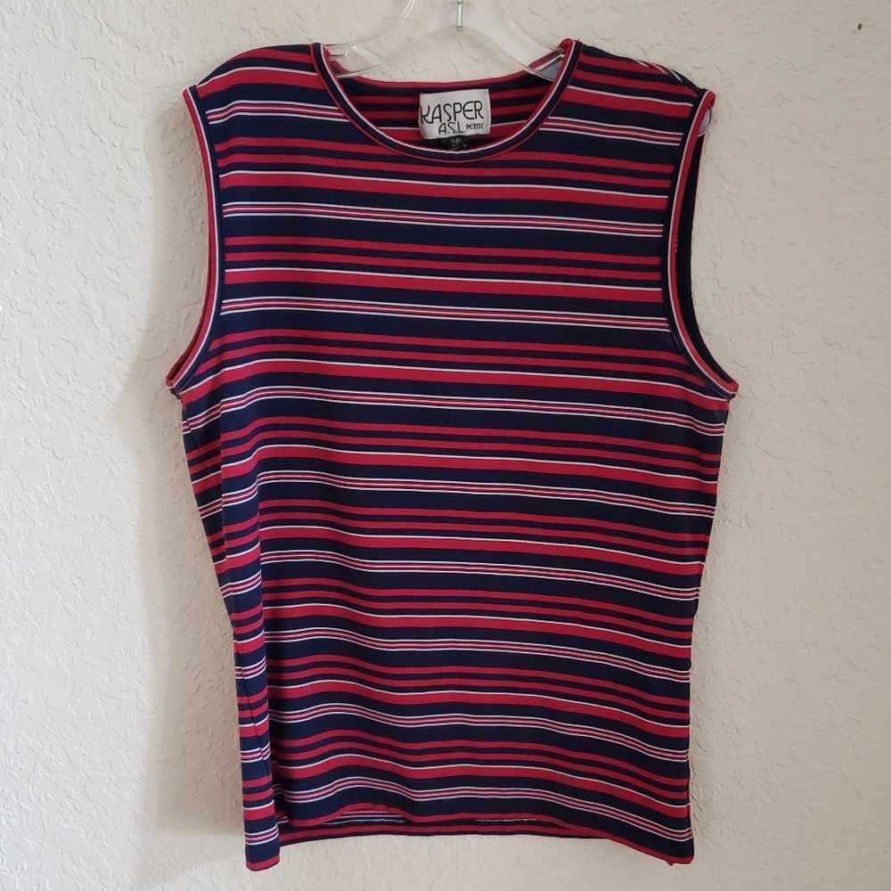 🔥3/$20🔥Sleeveless red and blue top